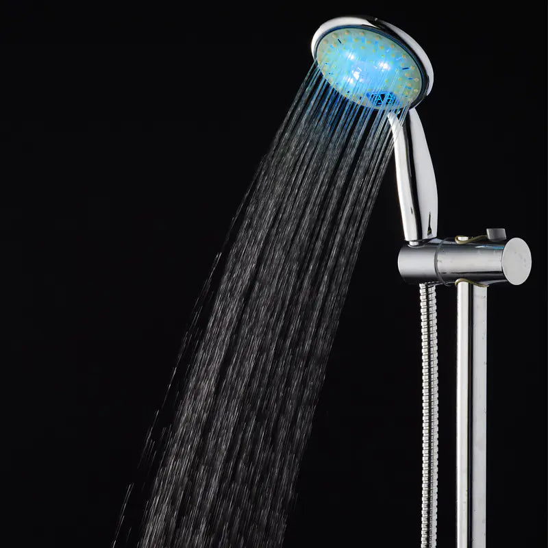 LED Shower Head — Color Alert & Temp Display